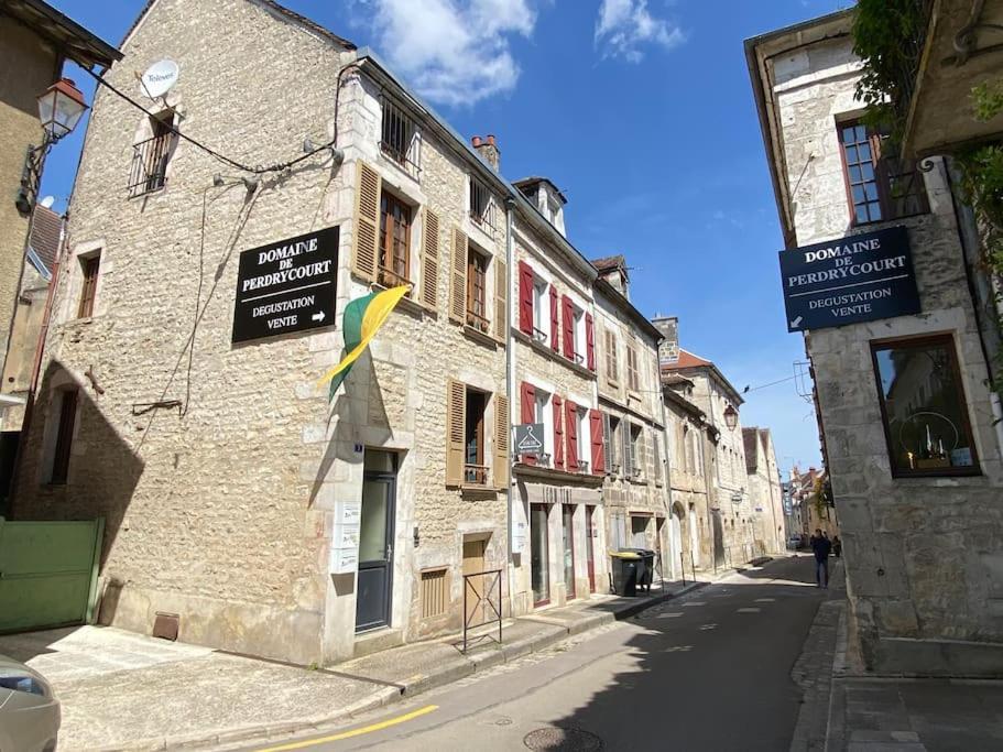 La Belle Cuvee - Plein Centre-Ville Chablis Exteriér fotografie